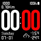 华米跃我Amazfit Bip手表表盘