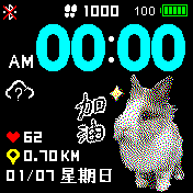 华米跃我Amazfit Bip手表表盘