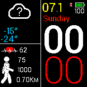 华米跃我Amazfit Bip手表表盘