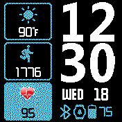 华米跃我Amazfit Bip手表表盘