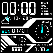 华米跃我Amazfit Bip手表表盘