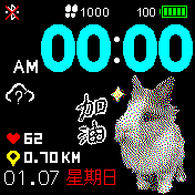 华米跃我Amazfit Bip手表表盘