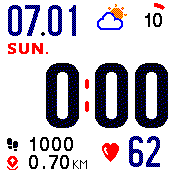 华米跃我Amazfit Bip手表表盘