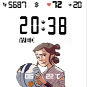 华米跃我Amazfit Bip手表表盘