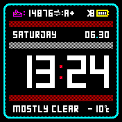 华米跃我Amazfit Bip手表表盘