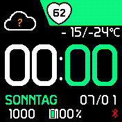 华米跃我Amazfit Bip手表表盘