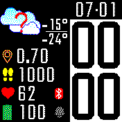 华米跃我Amazfit Bip手表表盘