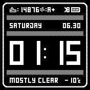华米跃我Amazfit Bip手表表盘