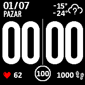 华米跃我Amazfit Bip手表表盘