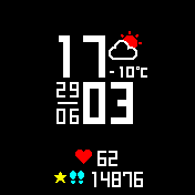 华米跃我Amazfit Bip手表表盘