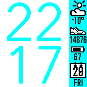 华米跃我Amazfit Bip手表表盘