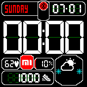 华米跃我Amazfit Bip手表表盘