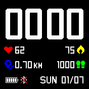 华米跃我Amazfit Bip手表表盘