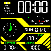 华米跃我Amazfit Bip手表表盘
