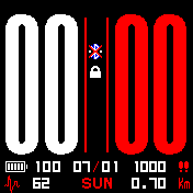 华米跃我Amazfit Bip手表表盘