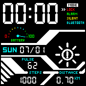 华米跃我Amazfit Bip手表表盘
