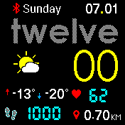 华米跃我Amazfit Bip手表表盘