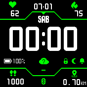华米跃我Amazfit Bip手表表盘