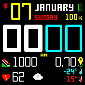 华米跃我Amazfit Bip手表表盘
