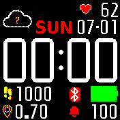 华米跃我Amazfit Bip手表表盘