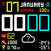 华米跃我Amazfit Bip手表表盘