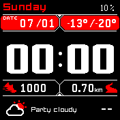 华米跃我Amazfit Bip手表表盘