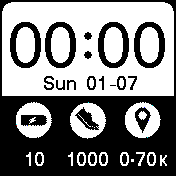 华米跃我Amazfit Bip手表表盘