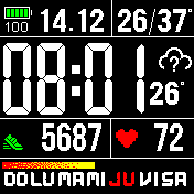 华米跃我Amazfit Bip手表表盘