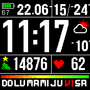 华米跃我Amazfit Bip手表表盘