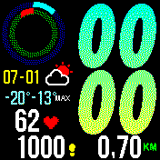 华米跃我Amazfit Bip手表表盘