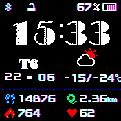华米跃我Amazfit Bip手表表盘