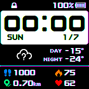 华米跃我Amazfit Bip手表表盘