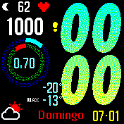 华米跃我Amazfit Bip手表表盘