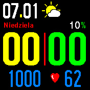 华米跃我Amazfit Bip手表表盘