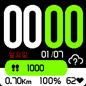 华米跃我Amazfit Bip手表表盘