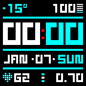 华米跃我Amazfit Bip手表表盘