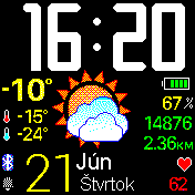 华米跃我Amazfit Bip手表表盘