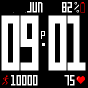 华米跃我Amazfit Bip手表表盘