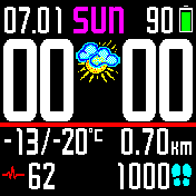 华米跃我Amazfit Bip手表表盘
