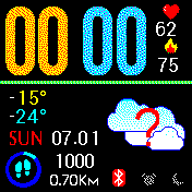 华米跃我Amazfit Bip手表表盘
