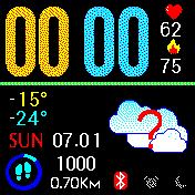华米跃我Amazfit Bip手表表盘