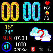华米跃我Amazfit Bip手表表盘