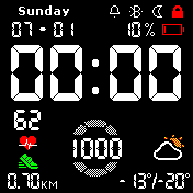 华米跃我Amazfit Bip手表表盘