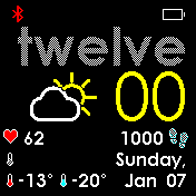 华米跃我Amazfit Bip手表表盘