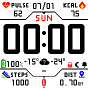 华米跃我Amazfit Bip手表表盘