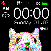 华米跃我Amazfit Bip手表表盘