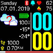 华米跃我Amazfit Bip手表表盘