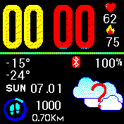 华米跃我Amazfit Bip手表表盘