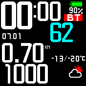 华米跃我Amazfit Bip手表表盘