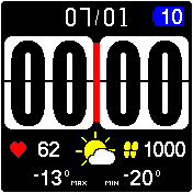 华米跃我Amazfit Bip手表表盘